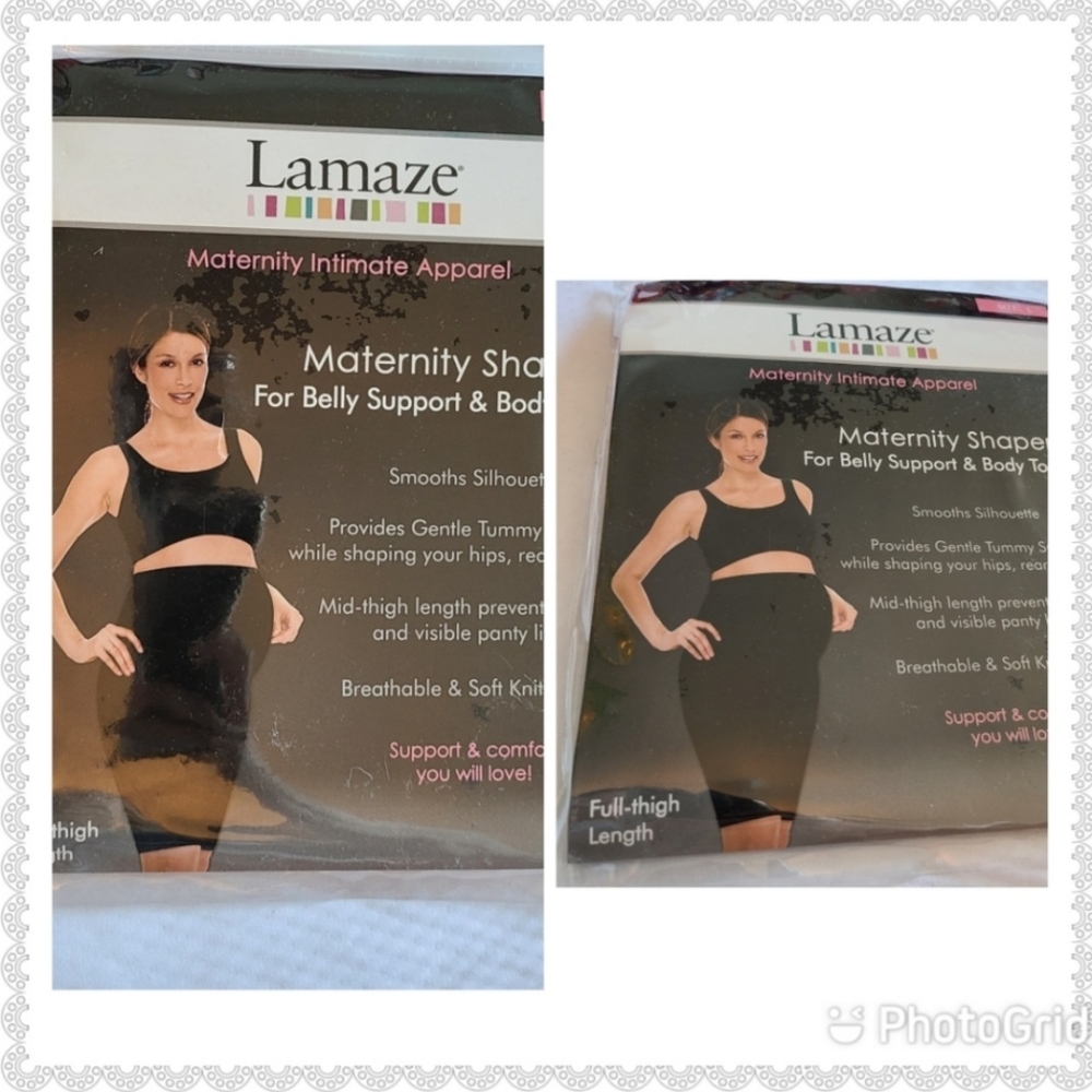 🆕️ 2 Lamaze Maternity Support Shaper shorts